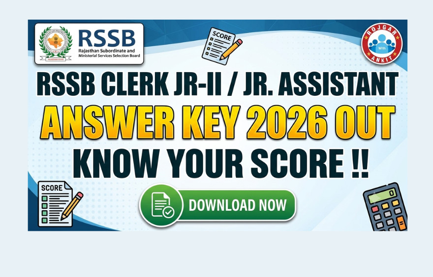 Rssb Clerk Grade-Ii/Junior Assistant Answer Key 2026 Out : Download Pdfs Now !! 1 Rssb