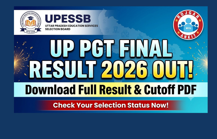 Up Pgt Final Result 2026 Out : Know Cut-Off And Download Result Pdfs !! 1 Up Pgt