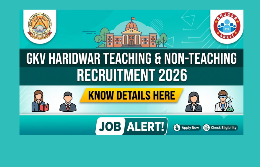 Gkv Haridwar Teaching And Non-Teaching Recruitment 2026 : Know Details Here !! 1 Gkv