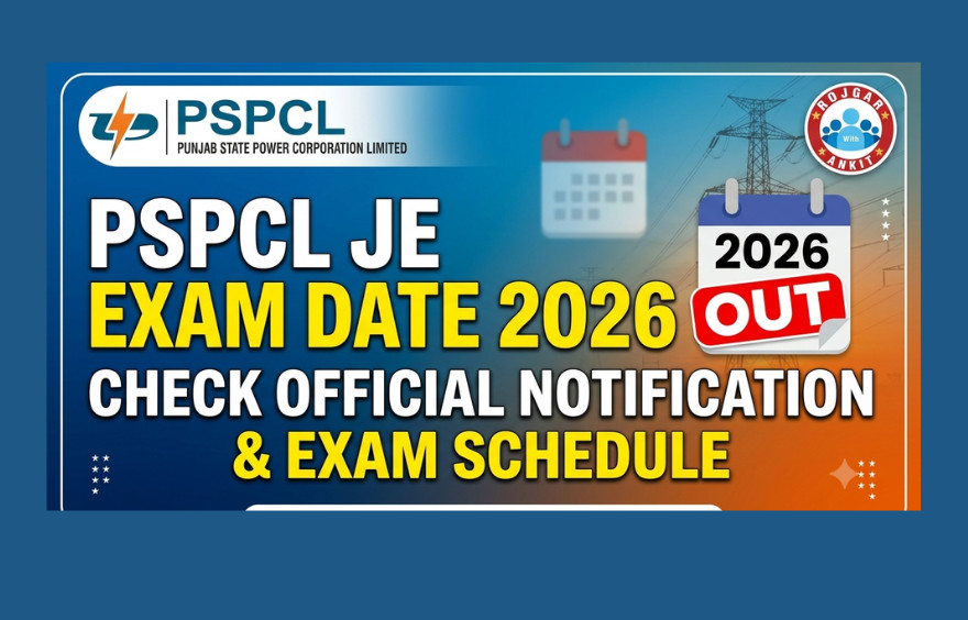 Pspcl Je Exam Date 2026 Out : Check Official Schedule Here !! 1 Pspcl
