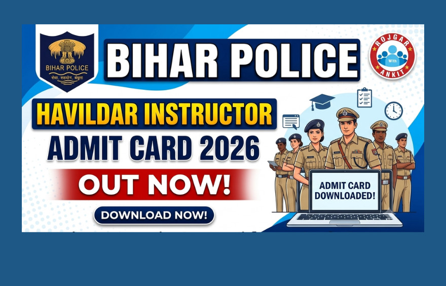 Bihar Police Havildar Instructor Admit Card 2026 Out : Download Now !! 1 Bihar Police