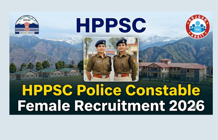 Hppsc Police Constable Female Recruitment 2026 : Apply For 243 Posts !! 1 Hppsc