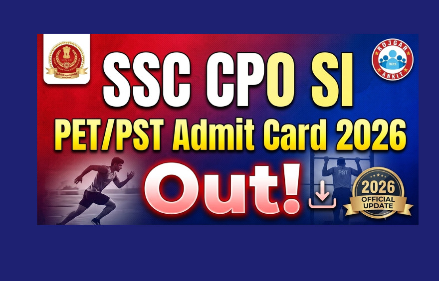 Ssc Cpo Si Pet/Pst Admit Card 2026 Out : Download Now !! 1 Ssc Cpo