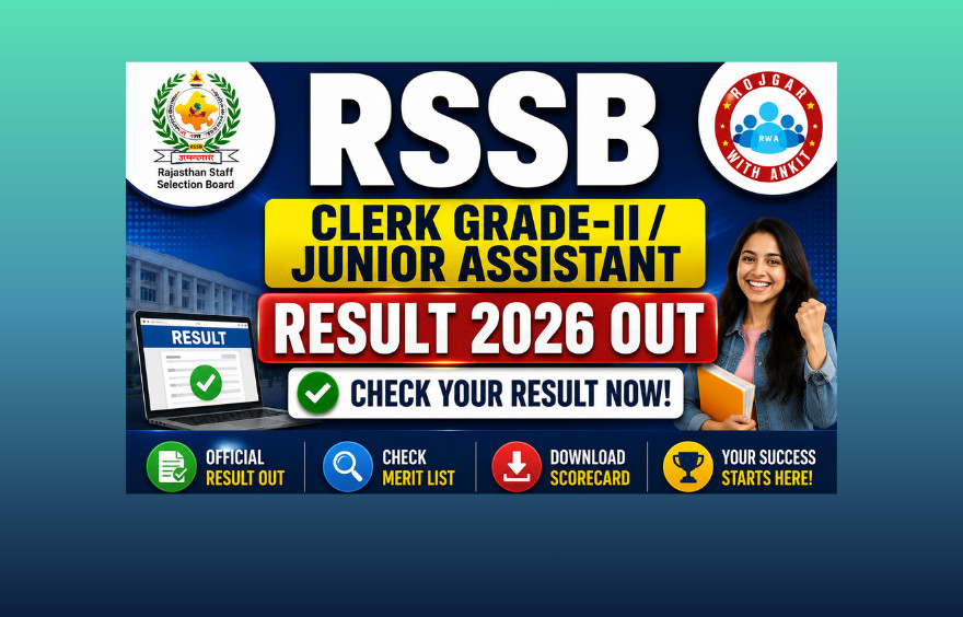Rssb Clerk Grade-Ii / Junior Assistant Result 2026 Out : Check Your Result Now &Amp; Download Pdf !!! 1 Rssb