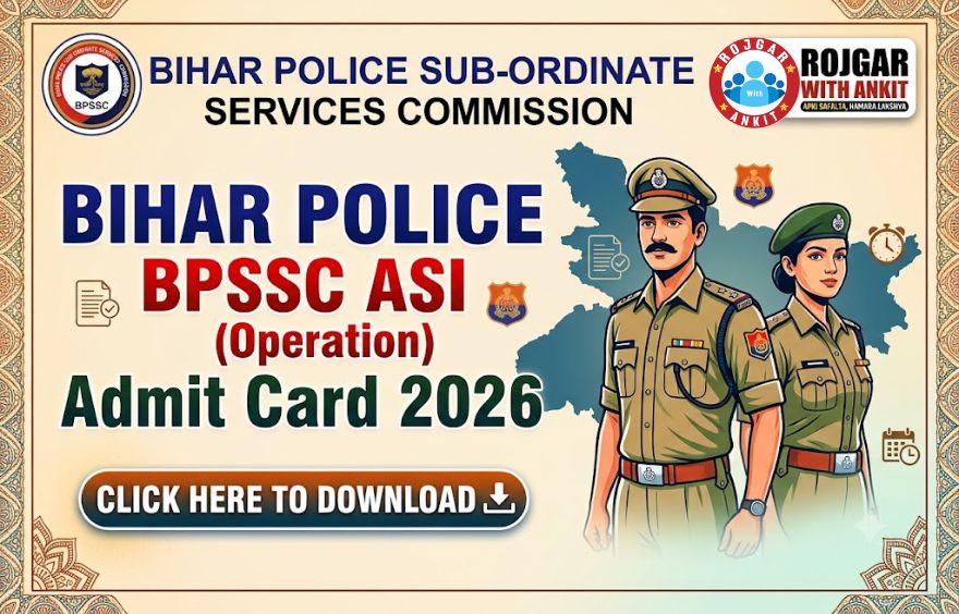 Bihar Police Bpssc Asi (Operation)