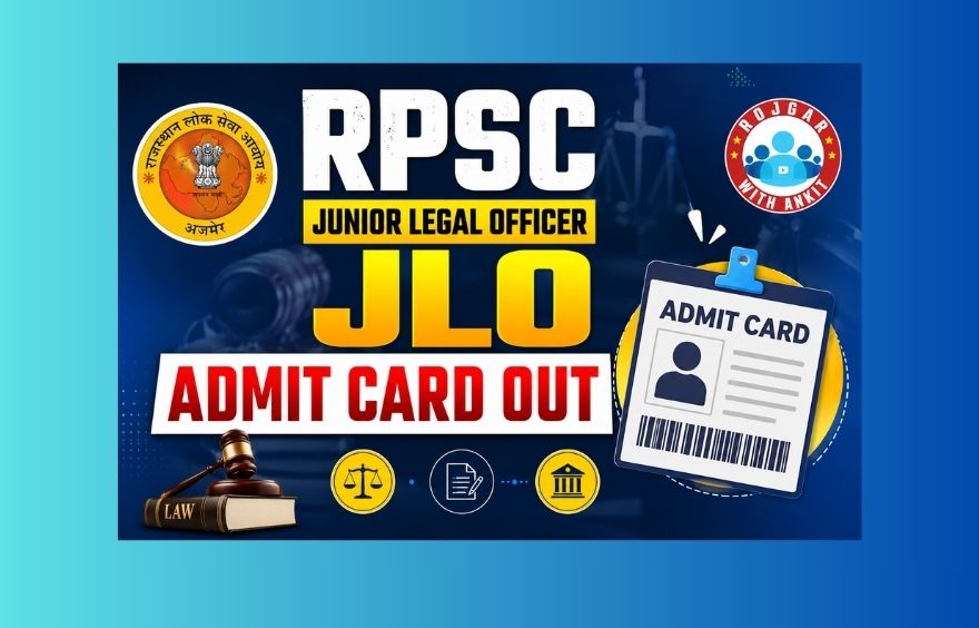 Rpsc Junior Legal Officer Jlo Admit Card Out, Check Now!! 1 Rpsc Junior Legal Officer