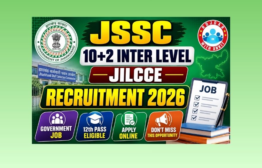 Jssc 10+2 Inter Level Jilcce Recruitment