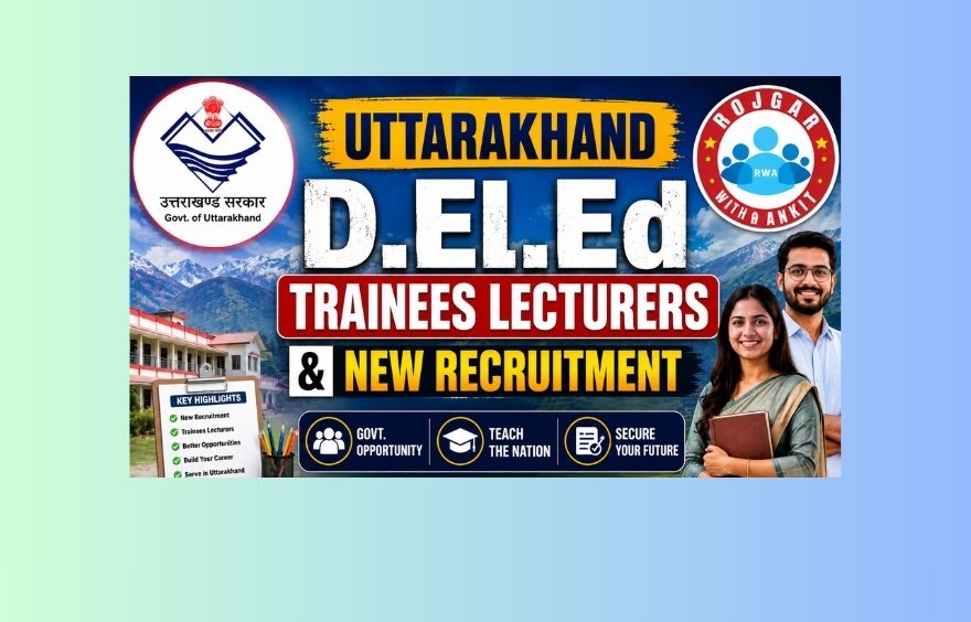 Uttarakhand D.el.ed Trainees