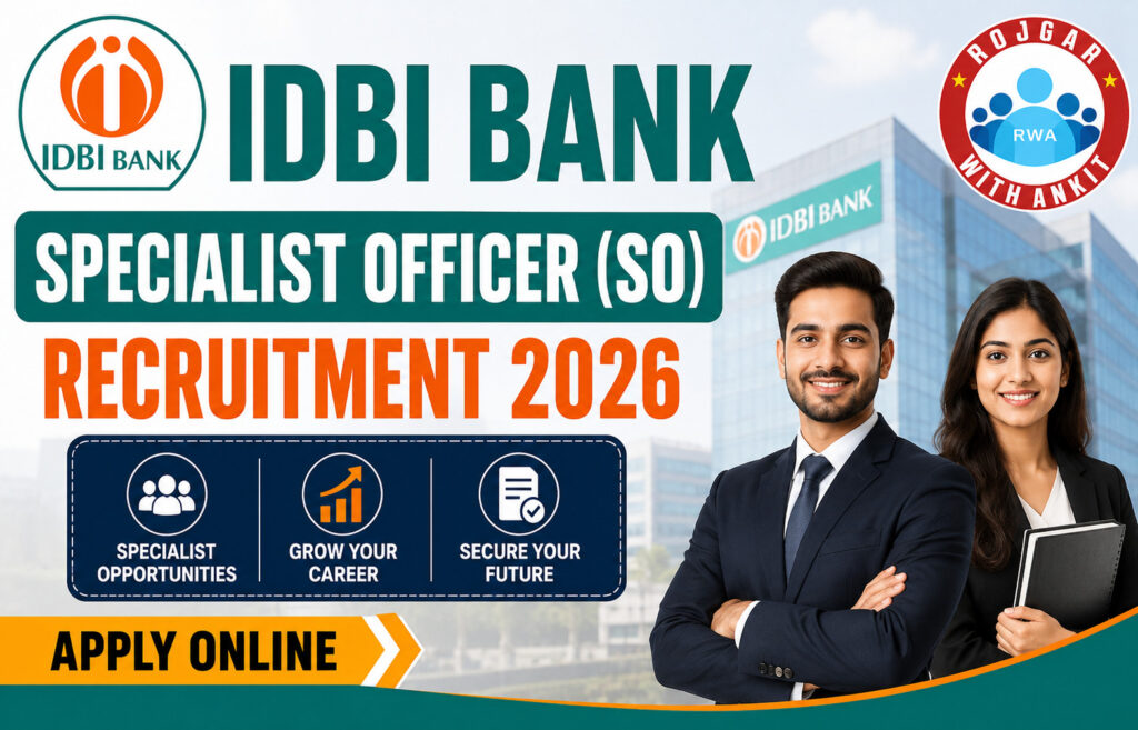 Idbi Bank Specialist Officer So Recruitment 2026 2 Idbi Bank Specialist Officer So