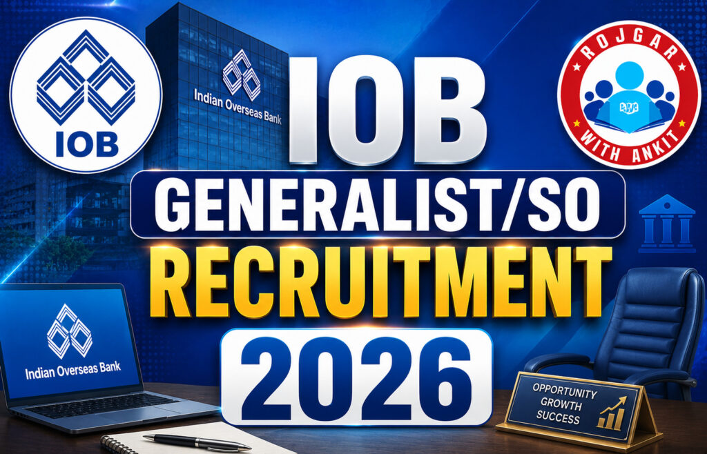 Iob Generalist/So Recruitment 2026