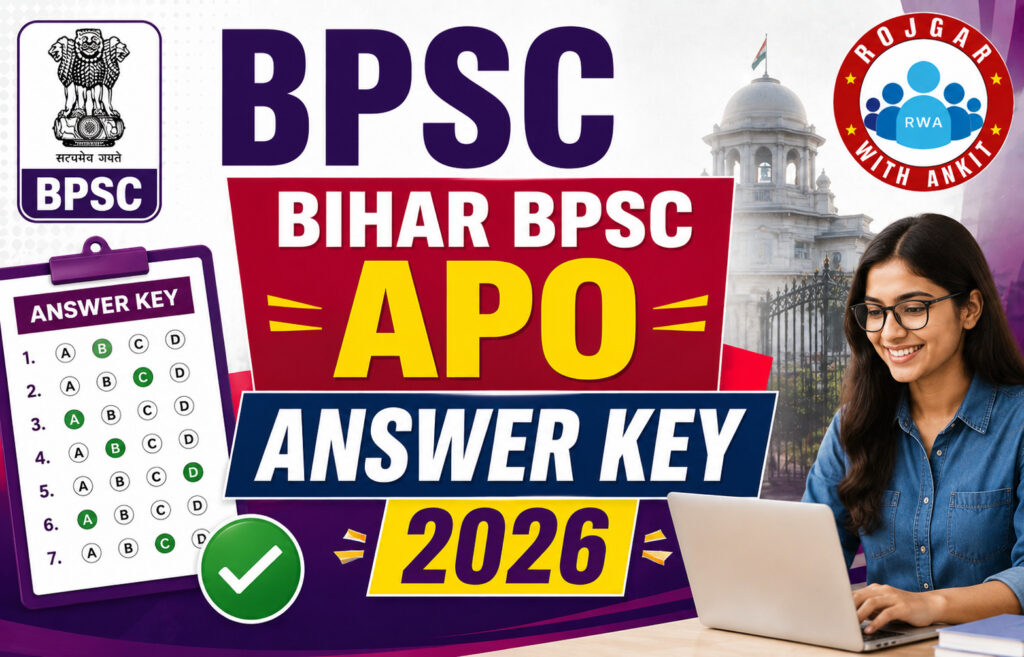 Bihar Bpsc Apo Answer Key 2026