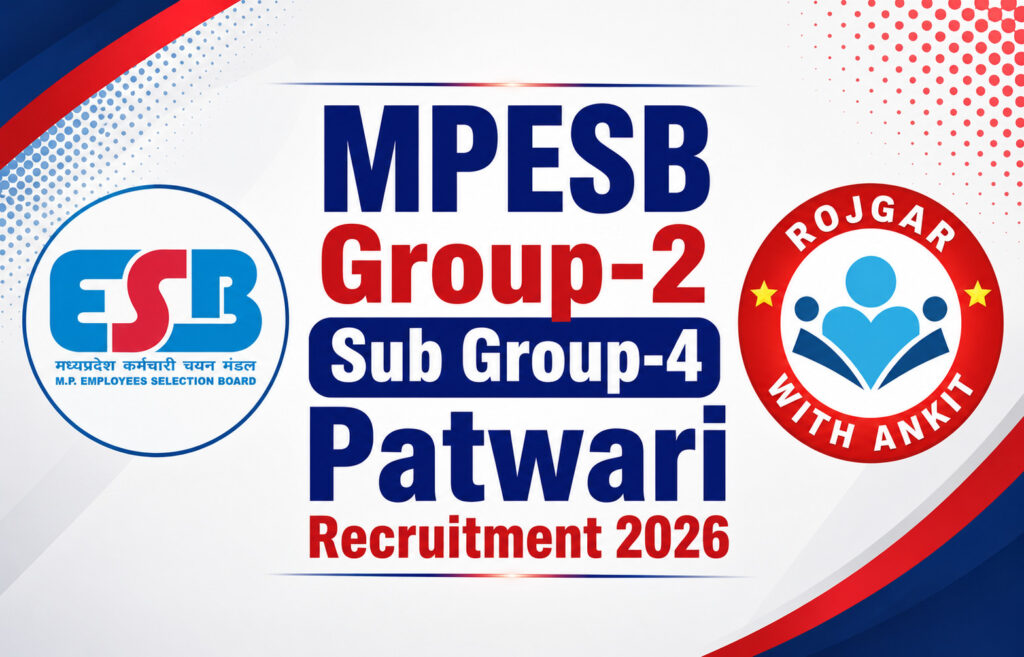 Mpesb Group-2 Sub Group-4 Patwari Recruitment 2026 2 Mpesb Patwari