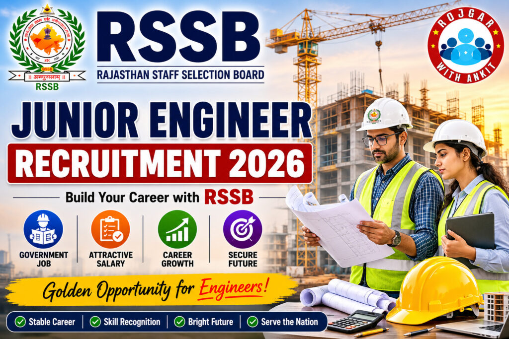 Rssb Junior Engineer Recruitment 2026