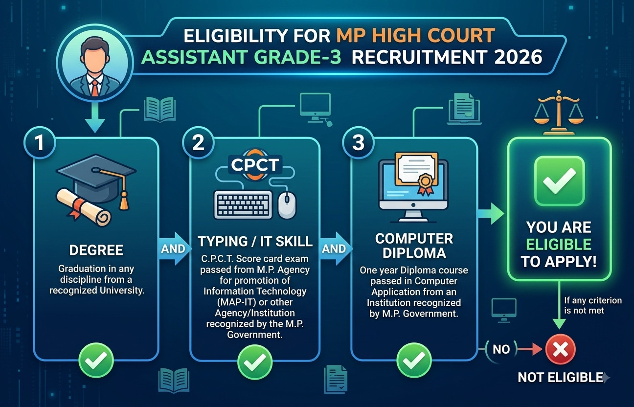 Mp High Court Assistant Grade-3 Recruitment 2026