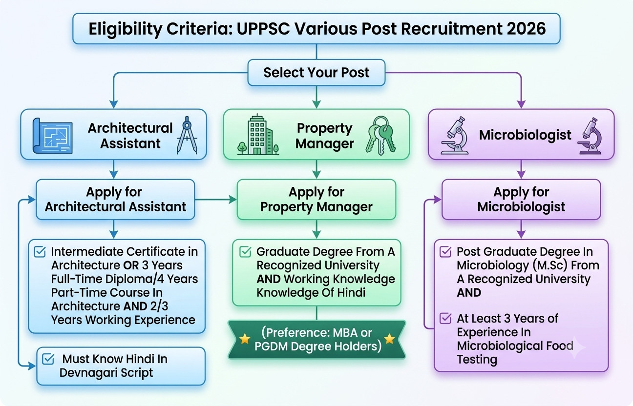 Uppsc Architectural Assistant And Other Posts Recruitment 2026 : Apply Online Now !! 3 Uppsc Architectural Assistant Various Posts