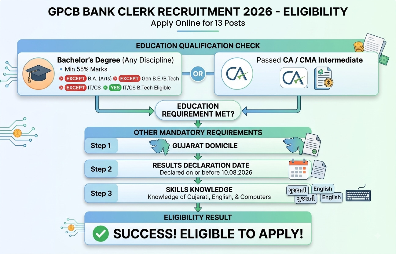 Gpcb Bank Clerk Notification 2026 Out-Apply Online For 13 Posts 3 Gpcb Bank Clerk Recruitment 2026