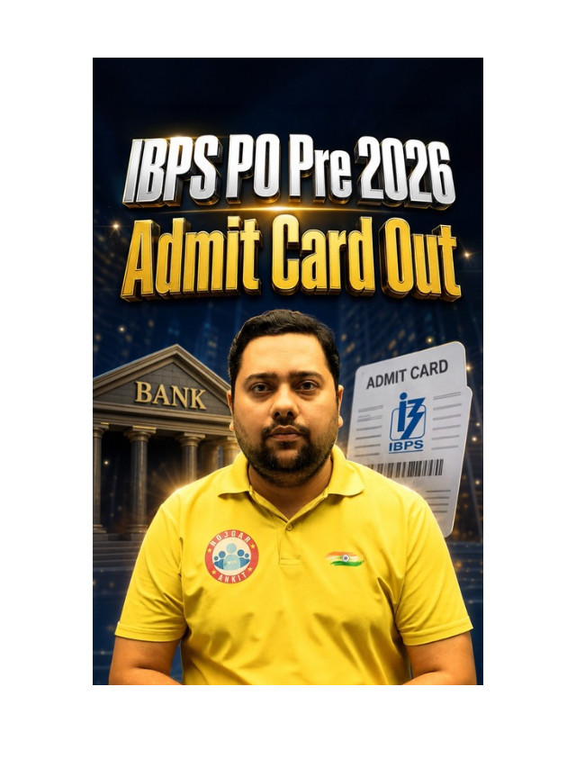 IBPS PO 2026 Admit Card Out: Download Call Letter & Check Exam Details