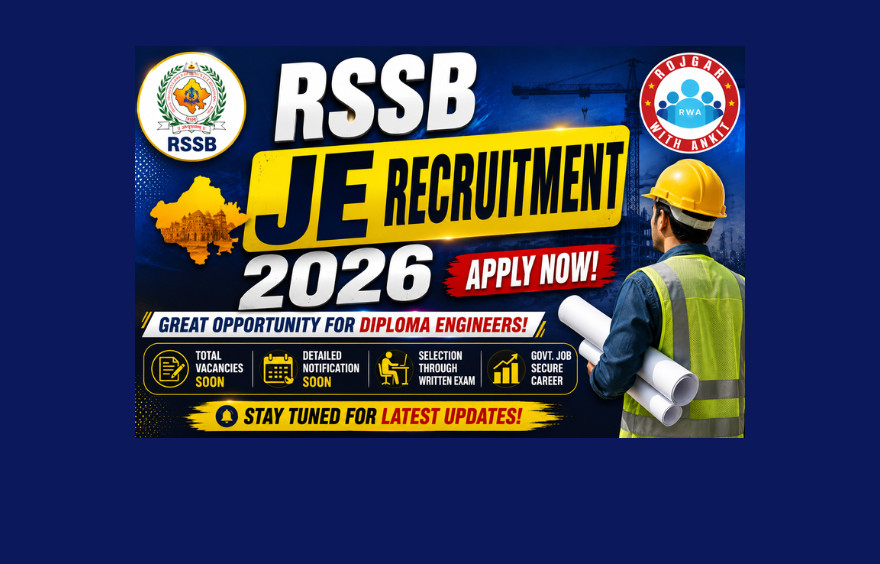 Rssb Je Recruitment 2026 : Notification Out For 874, Apply Now !! 1 Rssb