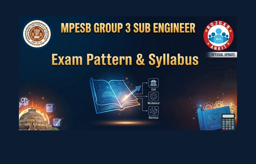 Mpesb Group-3 Sub-Engineer Recruitment Exam Pattern And Syllabus 1 Mpesb