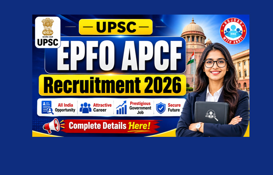 Upsc Epfo Apfc Recruitment 2026 : Notification Out For 80 Posts !! 1 Upsc Epfo