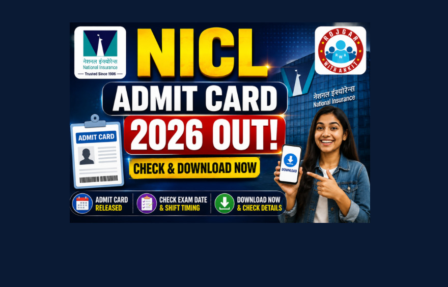 Nicl Admit Card 2026 Out : Download Hall Ticket Now !! 1 Nicl