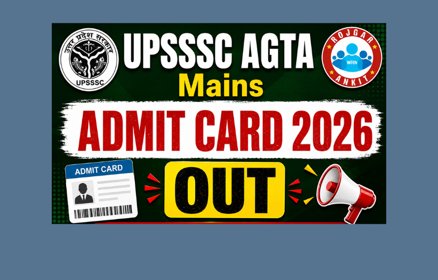 Upsssc Agta Mains Admit Card 2026 Out : Download Hall Ticket Now !! 1 Upsssc