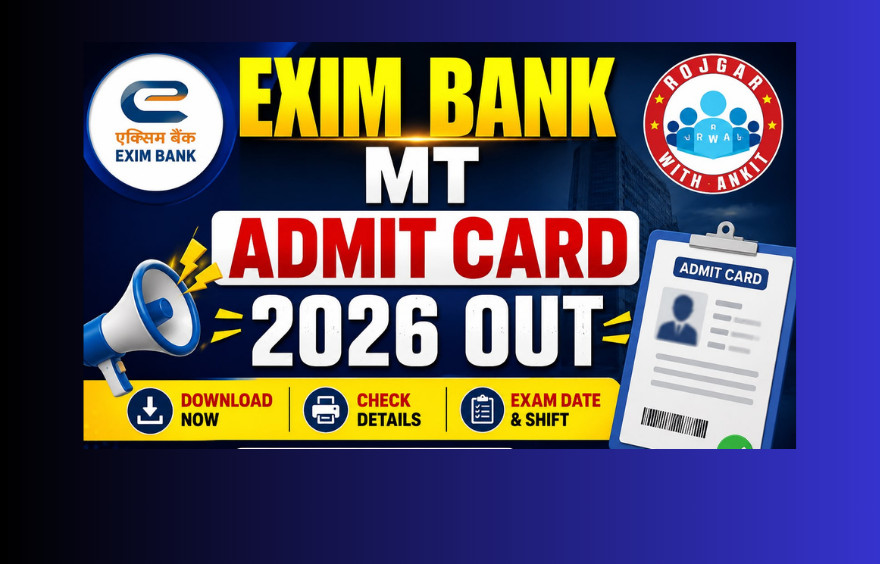 Exim Bank Mt Admit Card 2026 Out : Download Hall Ticket Now !! 1 Exim Bank