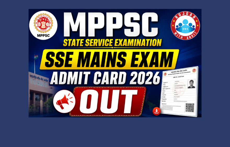 Mppsc Sse Mains Exam Admit Card 2026 Out : Download Hall Ticket Now 1 Mppsc