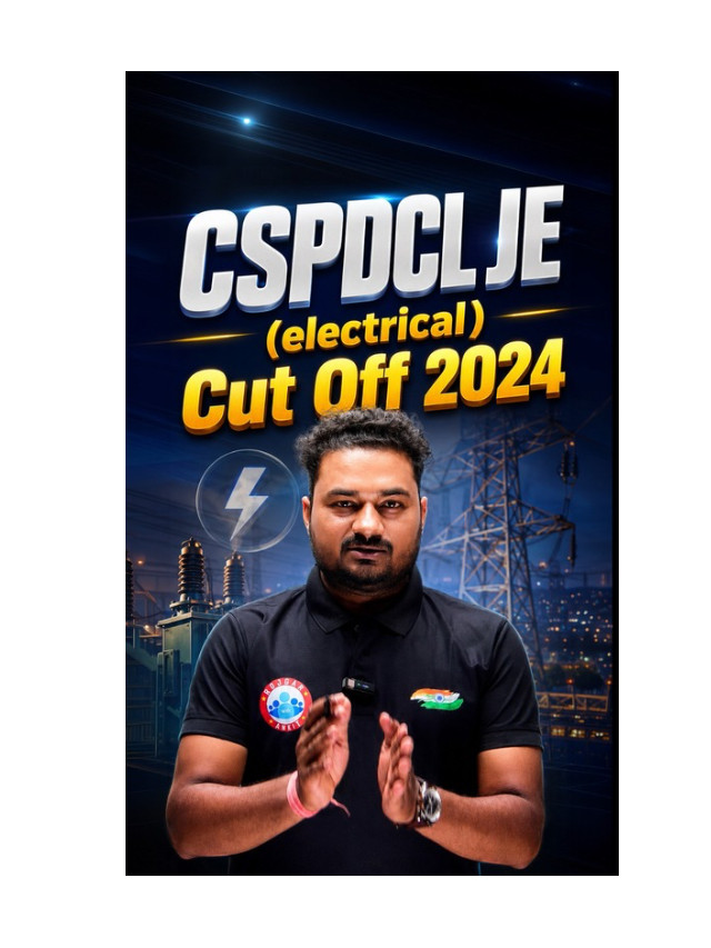 CSPDCJ JE Electrical Result 2026 & Cut Off Marks: Check Latest Update