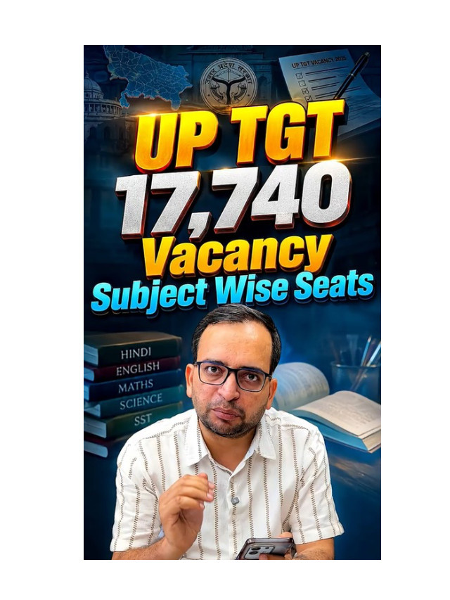 UP TGT Vacancy 2026: Subject-Wise Post Details