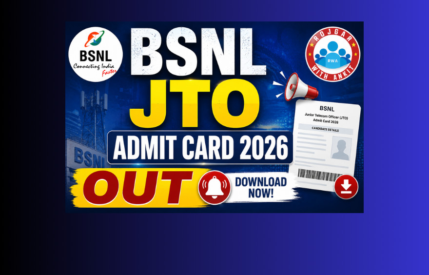 Bsnl Junior Telecom Officer Admit Card 2026 Out : Download Now !! 1 Bsnl
