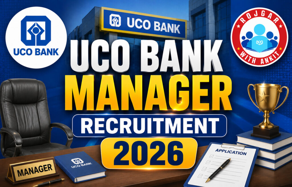 Uco Bank Manager Recruitment 2026