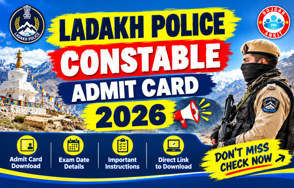 Ladakh Police Constable Admit Card 2026 2 Ladakh Police