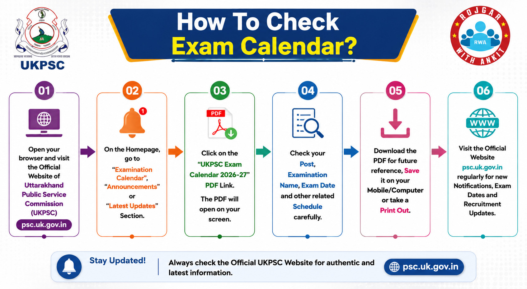 Ukpsc Exam Calendar 2026-27 Out : Check Official Schedule Here !! 4 Ukpsc Exam Calendar 2026-27