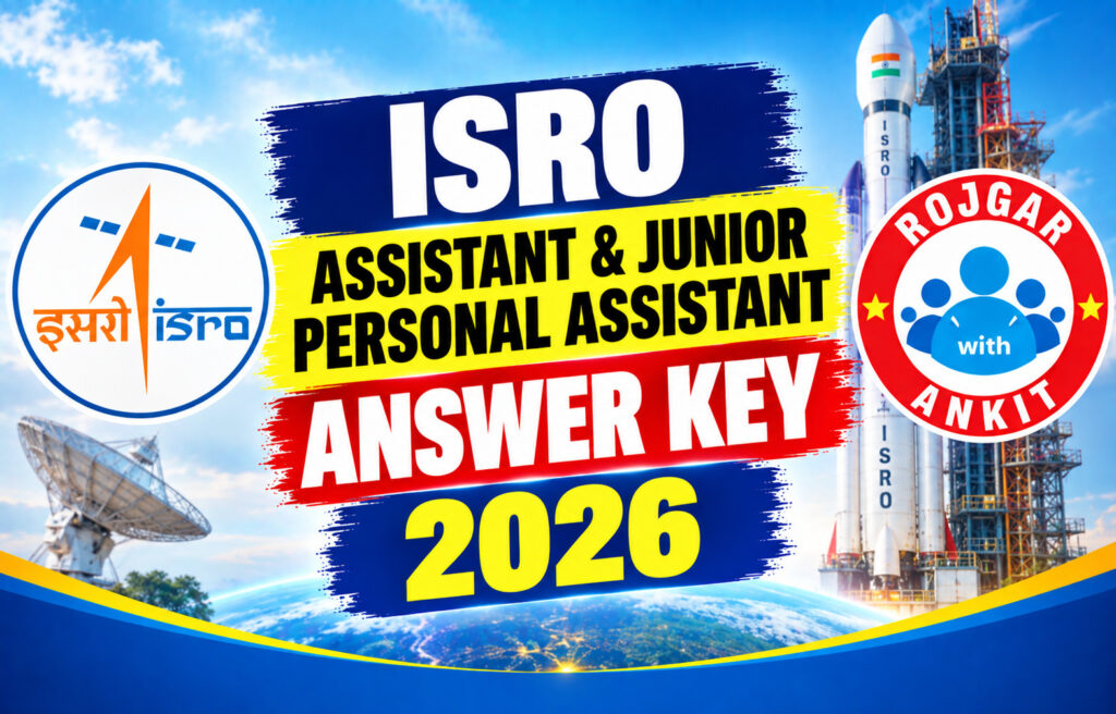 Isro Assistant &Amp; Junior Personal Assistant Answer Key 2026 2 Isro Assistant