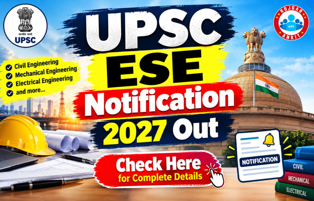 Upsc Ese Notification 2027 Out 2 Upsc Ese Notification 2027 Out