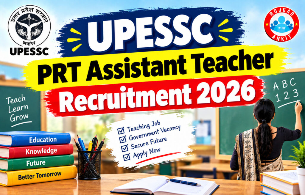 Upessc Prt Assistant Teacher Recruitment 2026