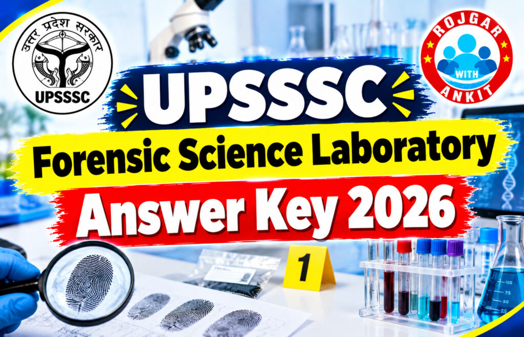 Upsssc Forensic Science Laboratory Answer Key 2026 2 Upsssc Forensic Science