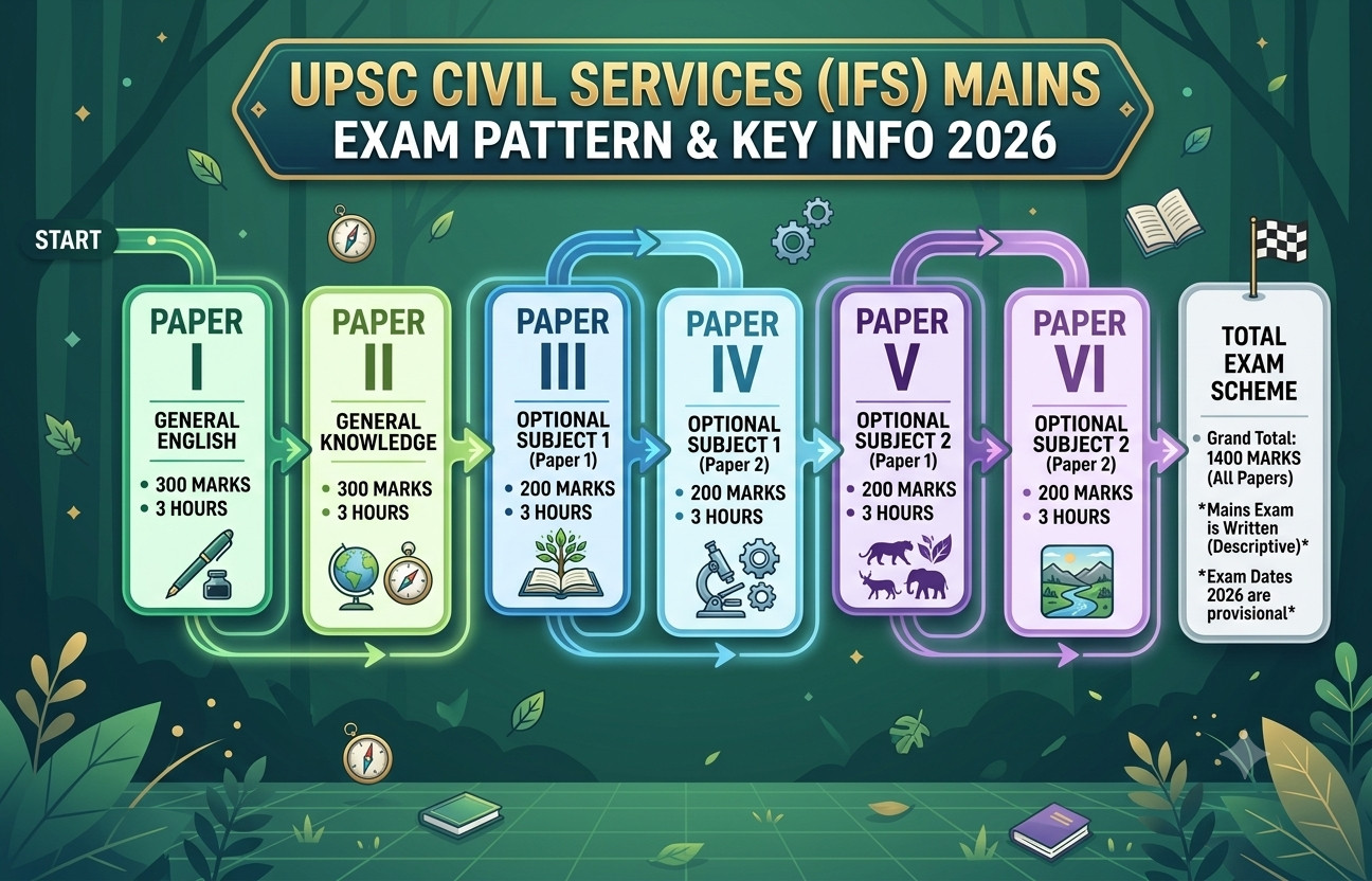 Upsc Ifos Mains Exam Date 2026 Out : Check Official Schedule Here !! 4 Upsc Civil Services Ifs Mains Exam Date 2026