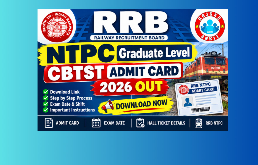Rrb Ntpc Graduate Level Cbtst Admit Card 2026 Out : Download Hall Ticket Now !! 1 Rrb