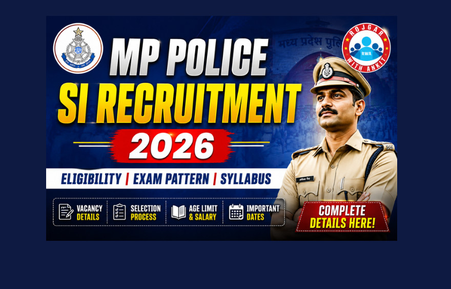 Mp Police Si Recruitment 2026: Apply Online For 507 Posts !! 1 Mp