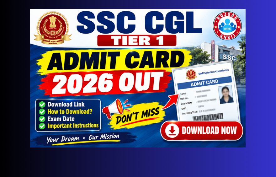 Ssc Cgl Tier-I Admit Card 2026 Out : Download Hall Ticket Now !! 1 Ssc