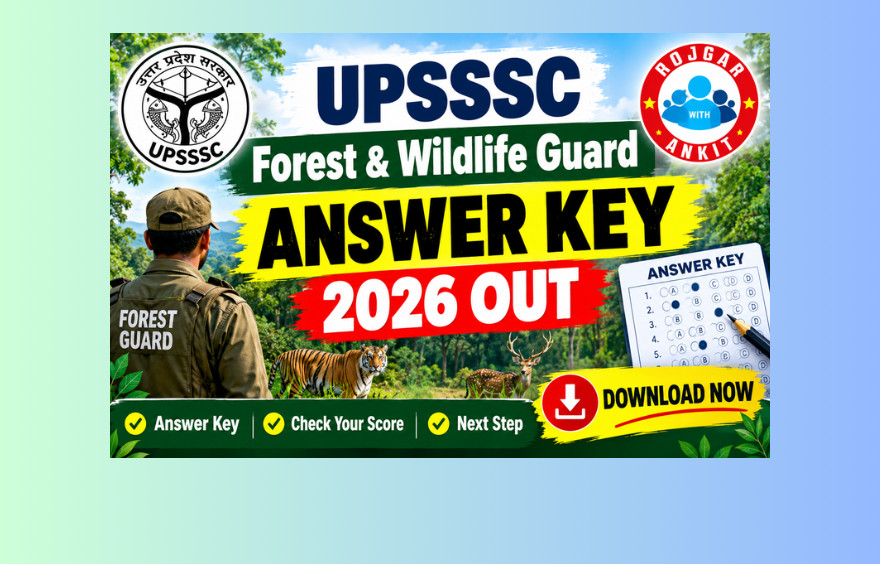 Upsssc Forest &Amp; Wildlife Guard Answer Key 2026 Out : Check Now &Amp; Download Pdf !! 1 Upsssc
