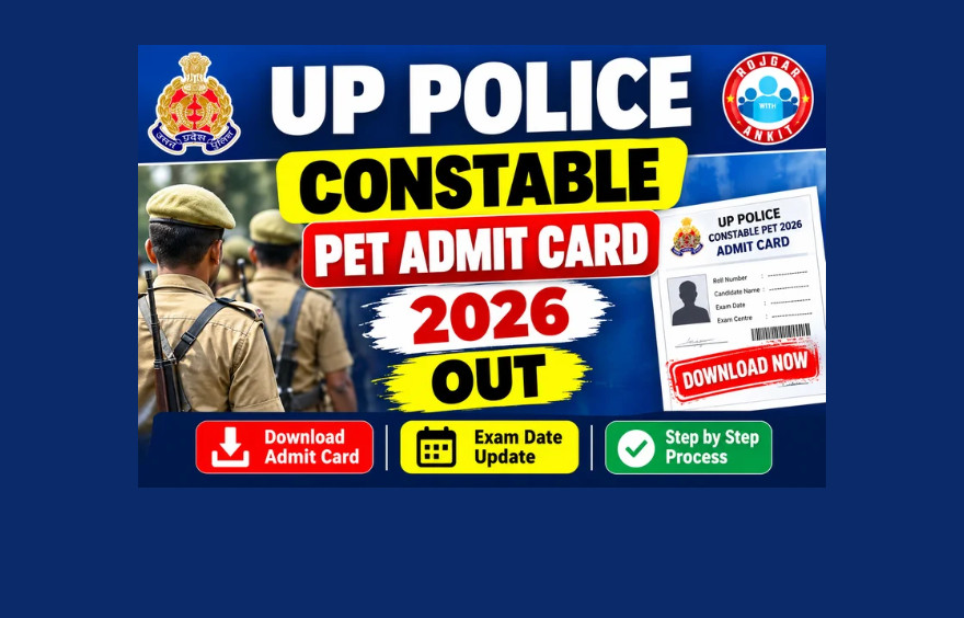 Up Police Constable Pet Admit Card 2026 Out : Download Hall Ticket Now !! 1 Up Police
