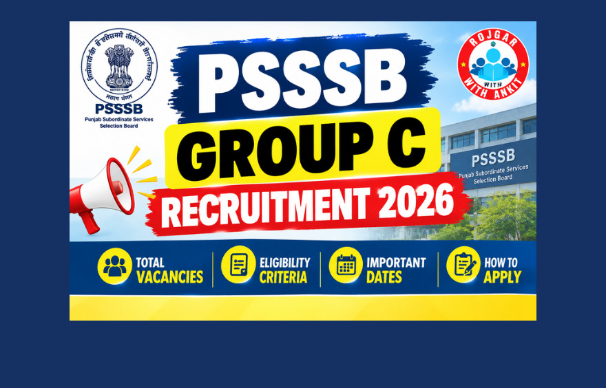 Psssb Group C Recruitment 2026 : Notification Out 70 Clerk,Driver &Amp; Other Vacancies !! 1 Psssb