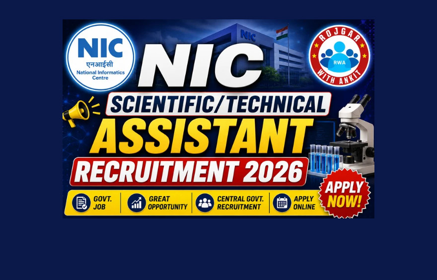 Nic Scientific / Technical Assistant Recruitment 2026 : Apply Online For 376 Posts !! 1 Nic