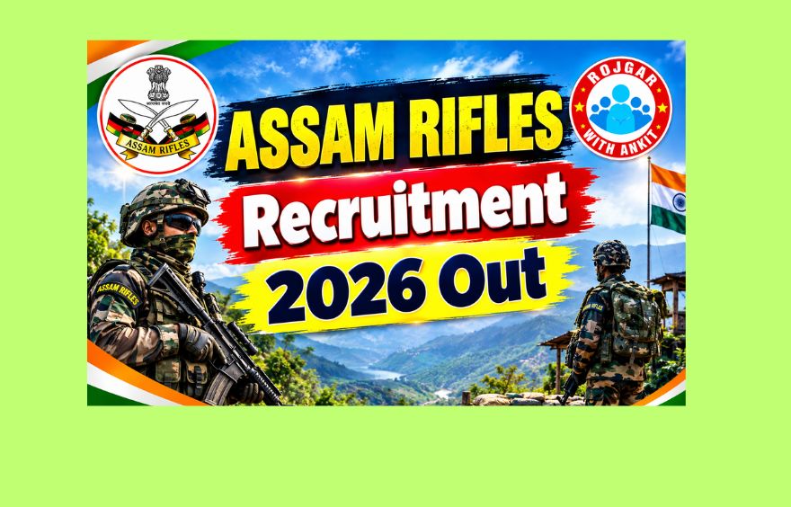 Assam Rifles Recruitment 2026 Out, Check All The Details Now!!
