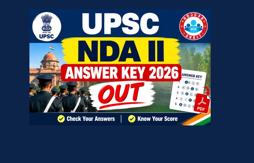 Upsc Nda Ii Answer Key 2026 Out : Download Pdfs Now !! 1 Upsc