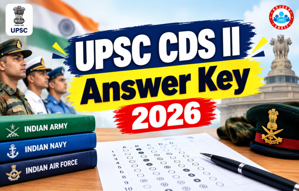 Upsc Cds Ii Answer Key 2026