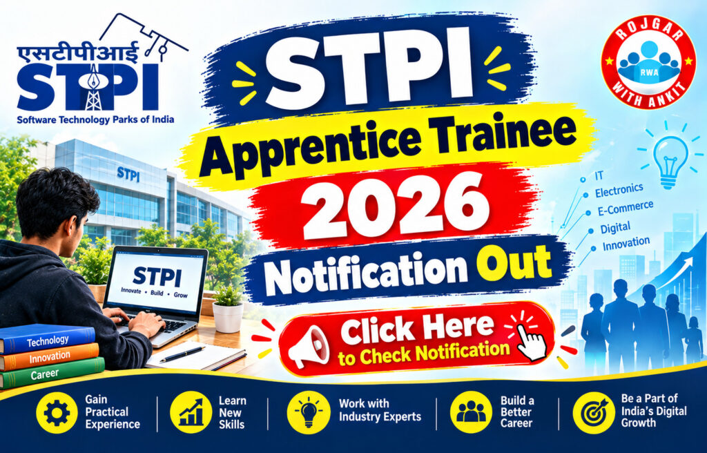 Stpi Apprentice Trainee Recruitment 2026